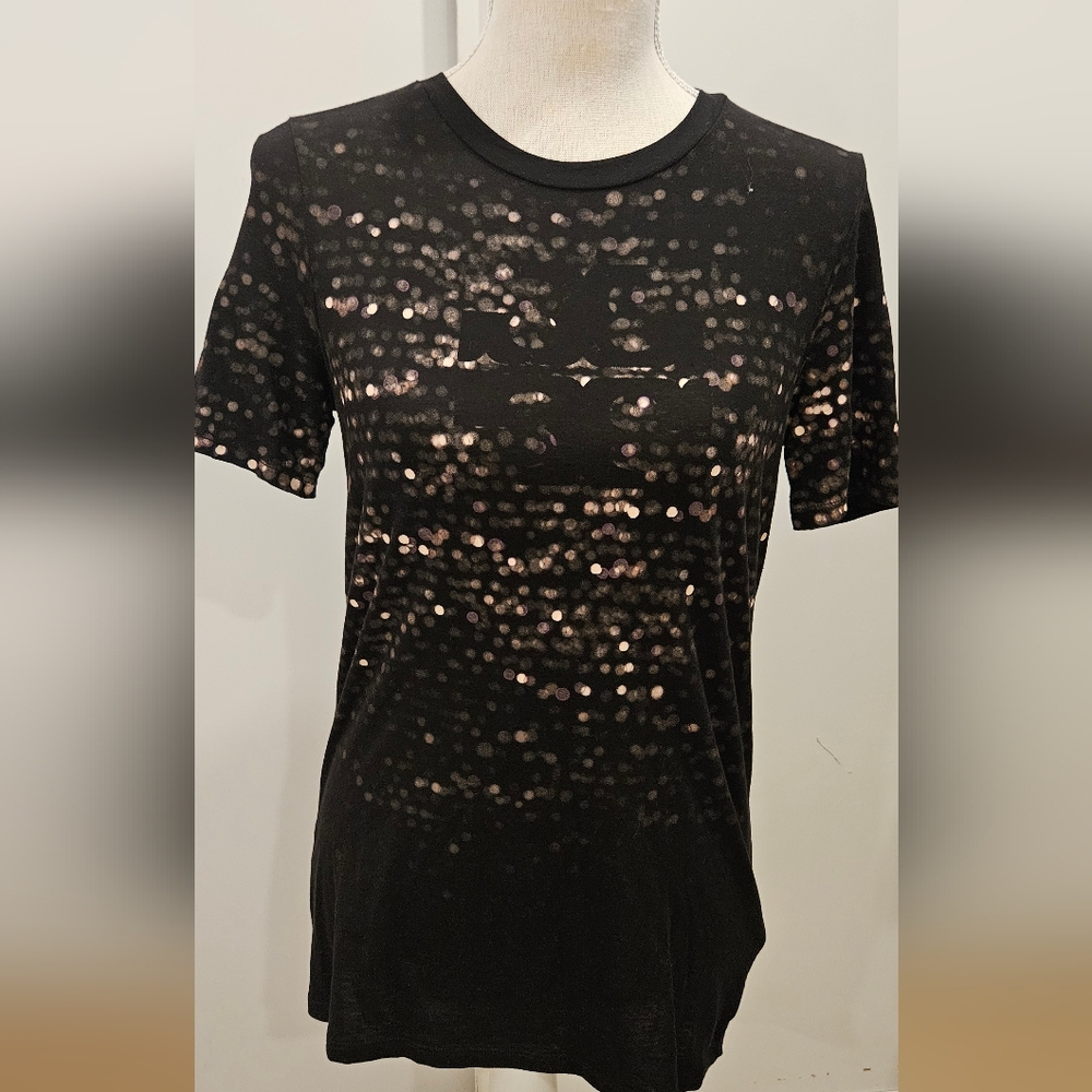 Black Tory Burch Logo Women's Tee XS